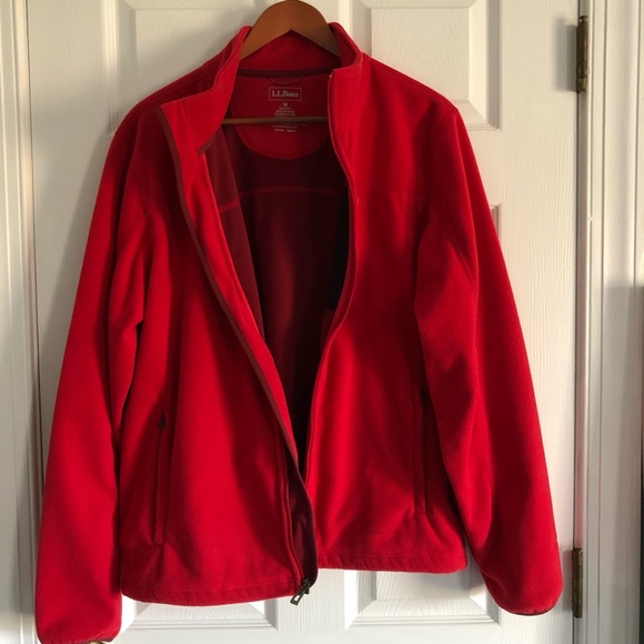 LL Bean Polartec Fleece Jacket Men’s M - Picture 7 of 8